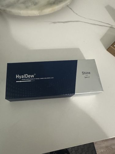 HyalDew Shine with Lidocaine photo review
