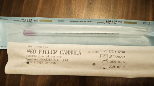 Neo Filler Cannula 17G photo review