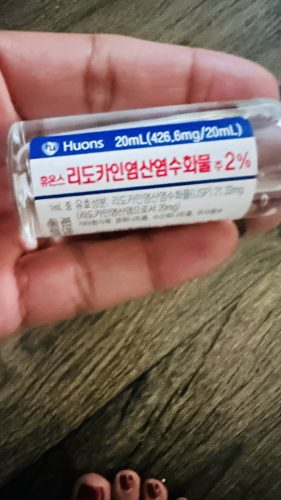 Lidocaine 2% Huons photo review