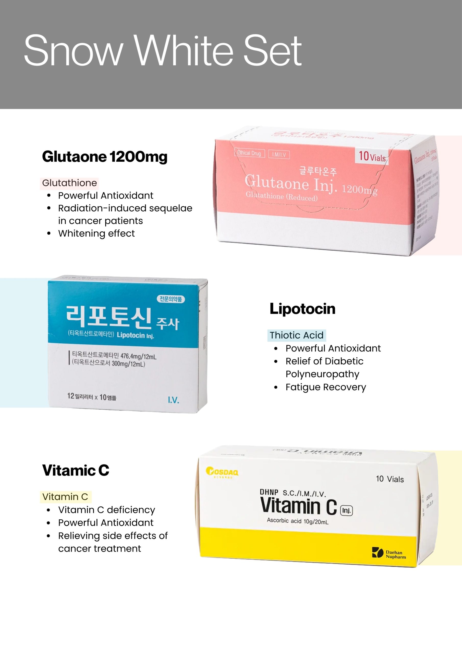 Glutaone Snow White Set - photo 10